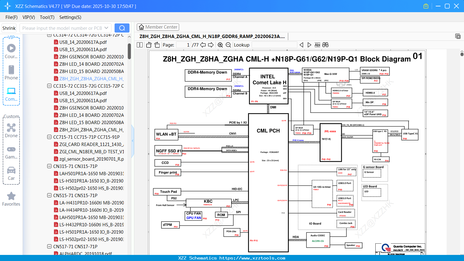 Laptop ACER Z8H_ZGH_Z8HA_ZGHA_CML_H_N18P_GDDR6_RAMP_20200623A